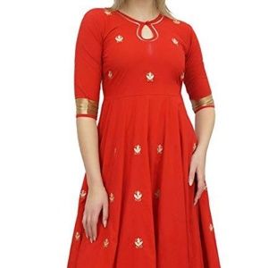 Authentic Indian Party Dress XL NEW NWOT